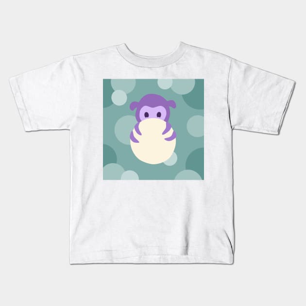 Flapjack Octopus Hold Kids T-Shirt by OctopodArts